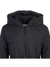 Quilting Hooded Nylon Padding Black - BURBERRY - BALAAN 5