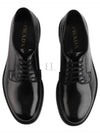 Brushed Leather Derby Nero - PRADA - BALAAN 2