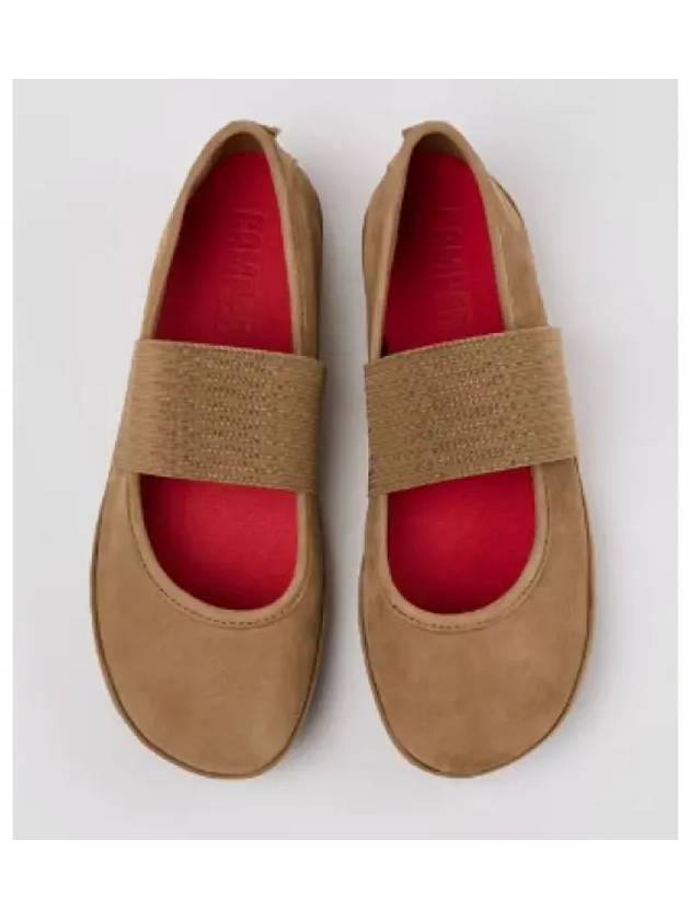 Right Nina Ballerina Flats Brown - CAMPER - BALAAN 2