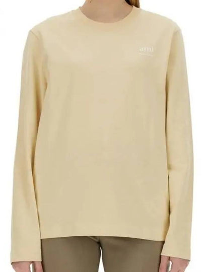 Alexandre Mattiussi Long Sleeve T-Shirt Beige - AMI - BALAAN 2