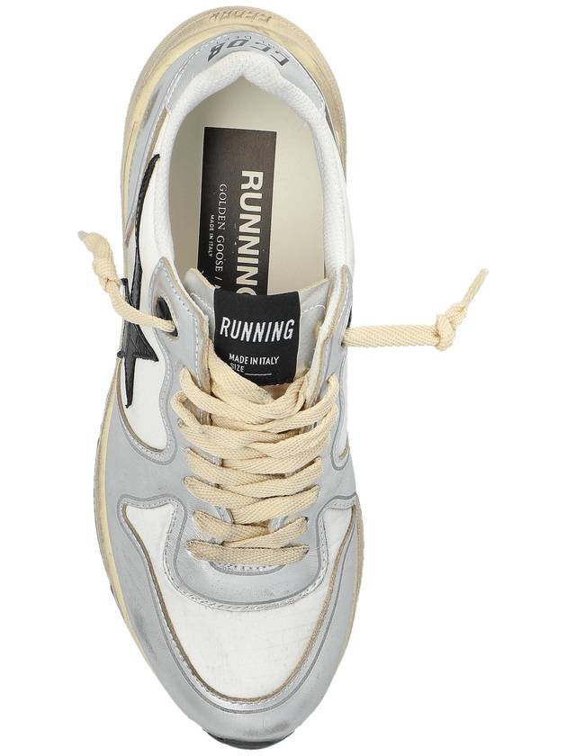 Golden Goose Sneakers Running Sole, Women's, Silver - GOLDEN GOOSE - BALAAN 6