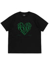 RETRO HEART T SHIRTS BLACK - POLYGRAM - BALAAN 3