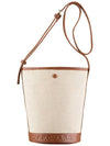 Helene Canvas Bucket Bag Brown - A.P.C. - BALAAN 2