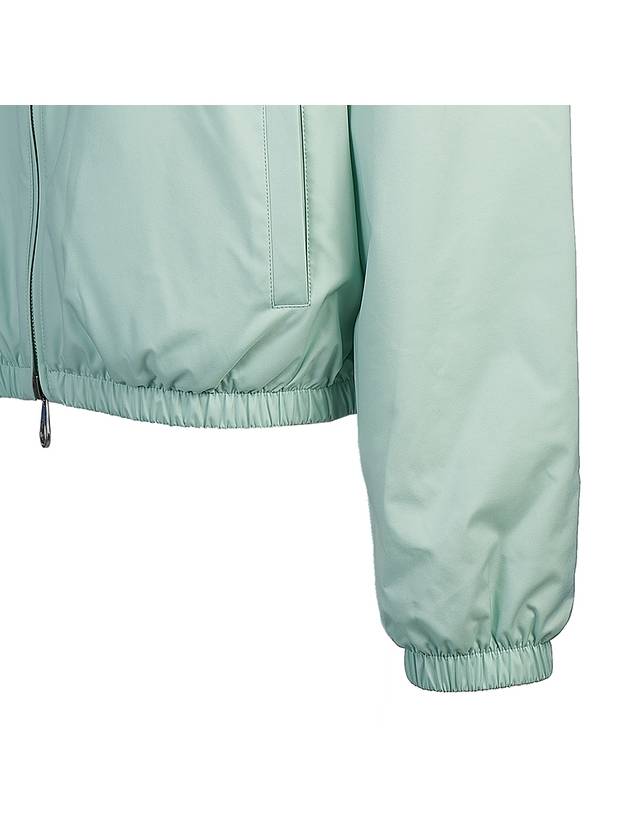 Microfiber Strorm System Windmate Bomber Jacket Aquamarine - LORO PIANA - BALAAN 10