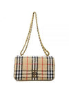 Boucle Lola Vintage Check Small Cross Bag Beige - BURBERRY - BALAAN 2