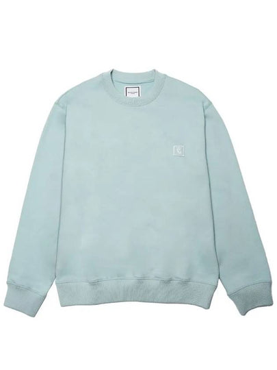 Back Logo Print Crew Neck Sweatshirt Mint - WOOYOUNGMI - BALAAN 2