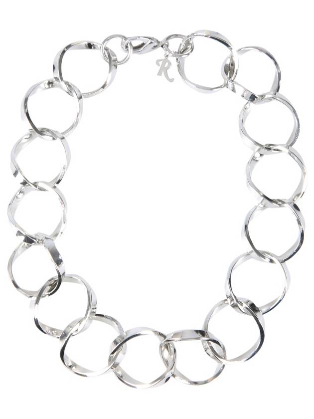 LINKED RINGS NECKLACE - RAF SIMONS - BALAAN 1