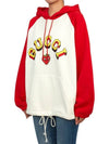 Cotton Hoodie White - GUCCI - BALAAN 3