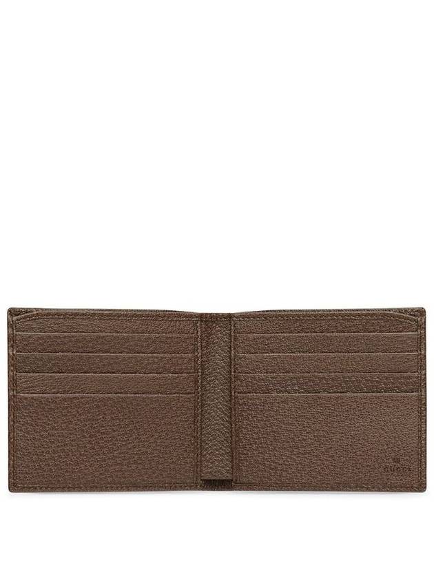 Ophidia GG Half Wallet Beige Ebony - GUCCI - BALAAN 4