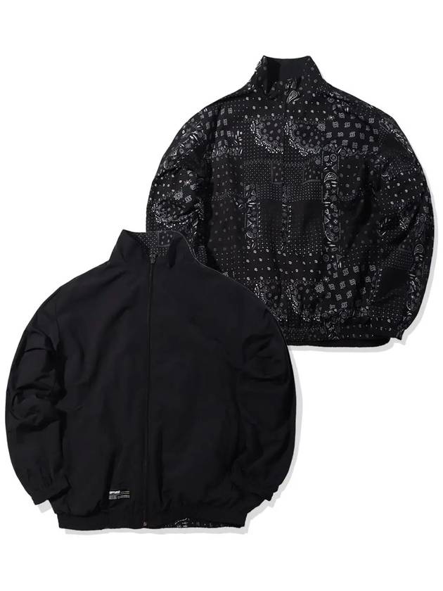 Reversible Bandana Trucker Windbreaker Black - OFFGRID - BALAAN 3