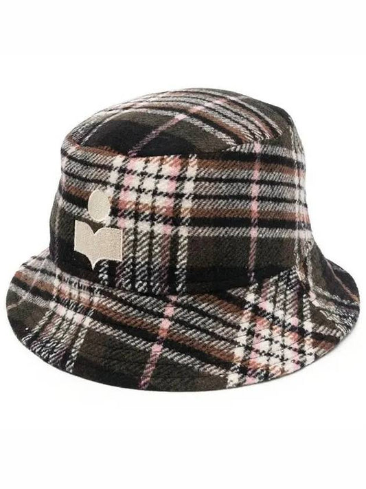 Check Bucket Hat CU0026 22A019A 67DG - ISABEL MARANT - BALAAN.