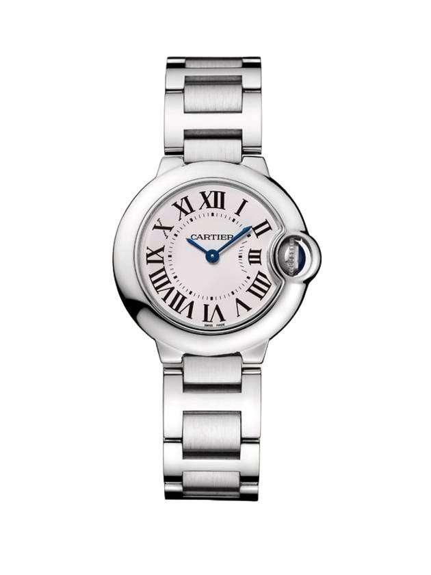 Ballon Bleu Quartz Dial Watch Silver White - CARTIER - BALAAN 1