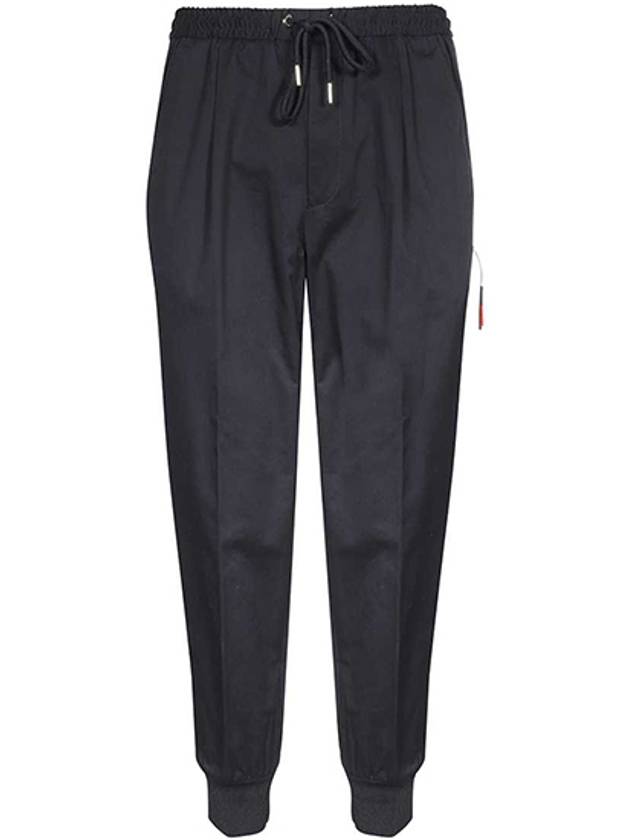 Men's Side Stripe Track Pants Navy - MONCLER - BALAAN 2