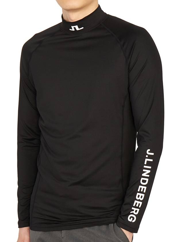 Golf Aello Soft Compression Long Sleeve T-Shirt Black - J.LINDEBERG - BALAAN 6