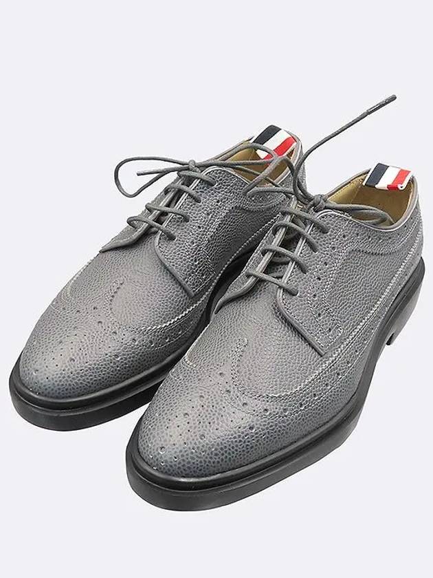 FFO002G Gray color leather women s loafers size 36 - THOM BROWNE - BALAAN 6