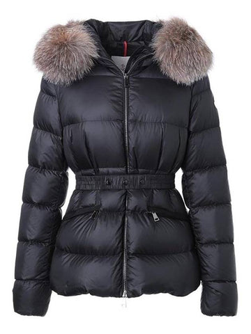 1A00136 5396Q 999 BOED black hood fur padding - MONCLER - BALAAN 1