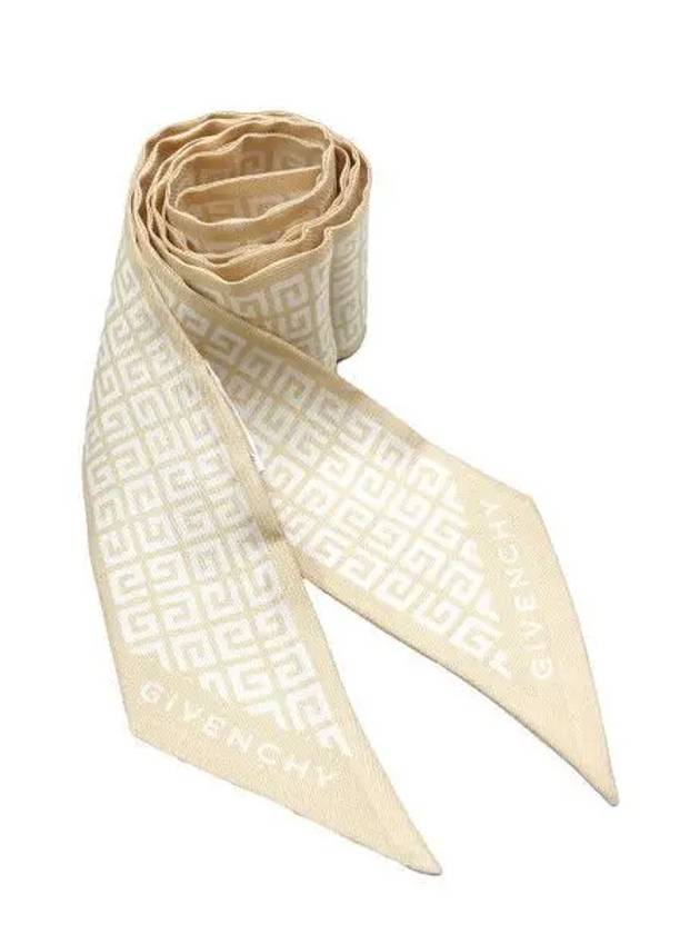 4G Silk Scarf Beige GW5120 SS185 3 1213382 - GIVENCHY - BALAAN 1