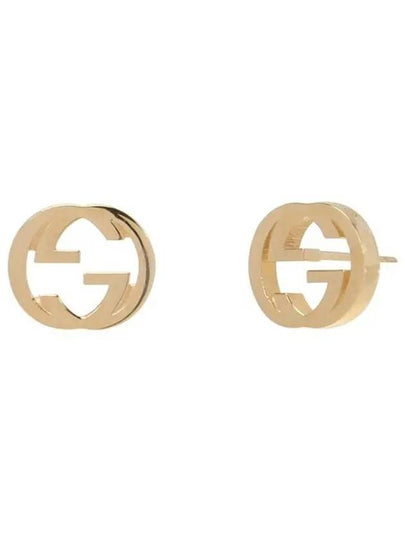 Interlocking G Earrings Gold - GUCCI - BALAAN 2