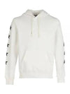 Side Back Star Patch Hoodie White - GOLDEN GOOSE - BALAAN 2