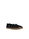 Logo Monogram Espadrilles Black - SAINT LAURENT - BALAAN 2