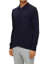 zipper cardigan navy - J.LINDEBERG - BALAAN 3