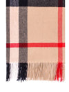 Wide Classic Check Cashmere Scarf Archive Beige - BURBERRY - BALAAN 3