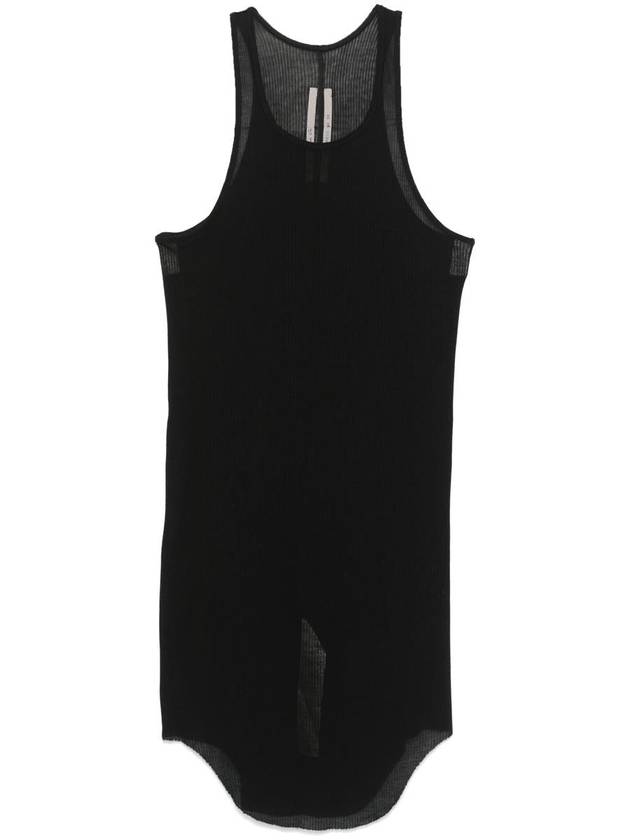 Rick Owens Ribbed Tank Top - RICK OWENS - BALAAN 1