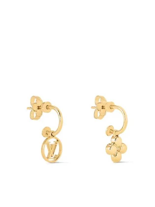 Blooming Earrings Gold - LOUIS VUITTON - BALAAN 4