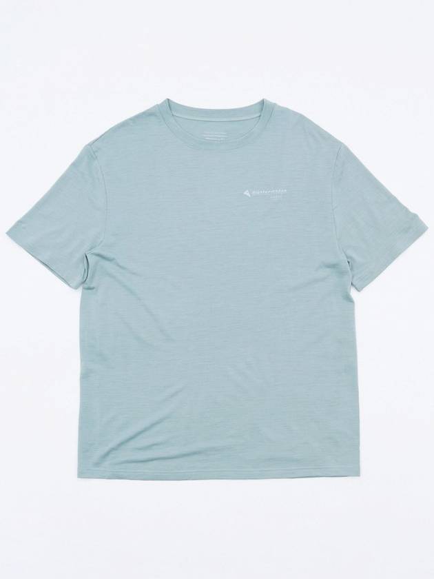 Narfi SS Tee Man Fluorite Gray 10393 882 - KLATTERMUSEN - BALAAN 1