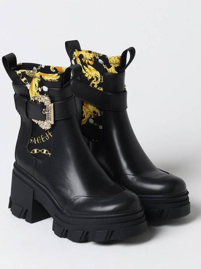 Flat ankle boots woman Versace Jeans Couture - VERSACE - BALAAN 2