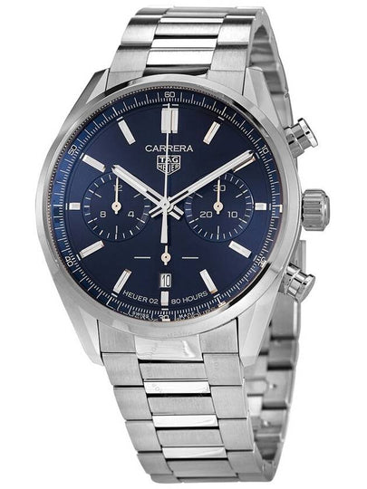 Carrera Automatic 42MM Metal Watch Blue - TAG HEUER - BALAAN 2