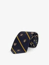 Men's Striped Club Silk Tie Navy - POLO RALPH LAUREN - BALAAN 2