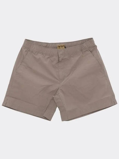 Back Pocket Cotton Blend Shorts Grey - TEN C - BALAAN 2