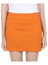 Women's Amelie H Line Skirt Orange - J.LINDEBERG - BALAAN 2