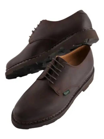 Arles Maroon Men s Shoes - PARABOOT - BALAAN 1