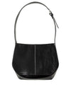 Flat True Dye Leather Tote Bag Black - OUR LEGACY - BALAAN 1