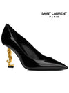 Opium Pumps Black Gold - SAINT LAURENT - BALAAN 4