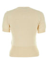 Bea Ribbed Knit Top Ivory - VIVIENNE WESTWOOD - BALAAN 3