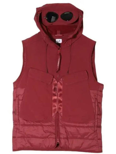 Shell Blend Goggle Hooded Vest Men s - CP COMPANY - BALAAN 1