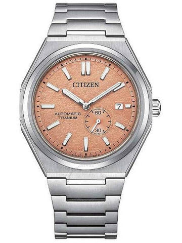 Citizen Zenshin Automatic Salmon Dial Men's Watch NJ0180-80Z - CITIZEN - BALAAN 1