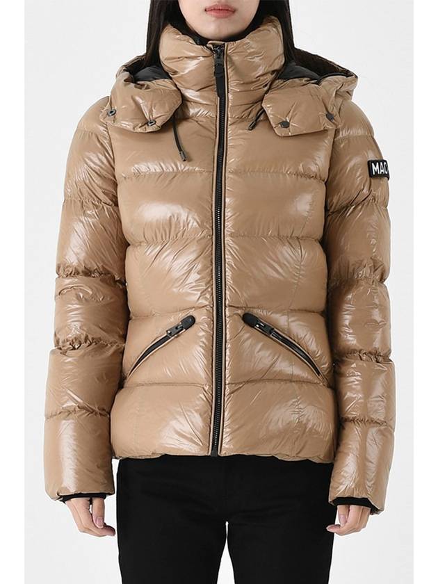 MADALYN padded jacket camel V - MACKAGE - BALAAN 1