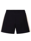 Logo Patch Cotton Jersey Shorts Navy - MONCLER - BALAAN 3