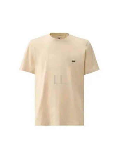 30/1 Jersey Logo Short Sleeve T-Shirt Beige - CP COMPANY - BALAAN 2