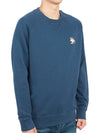 Dressed Fox Patch Classic Sweatshirt Blue Denim - MAISON KITSUNE - BALAAN 4