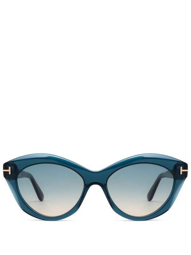 Tom Ford FT1111 Shiny Blue - TOM FORD - BALAAN 1