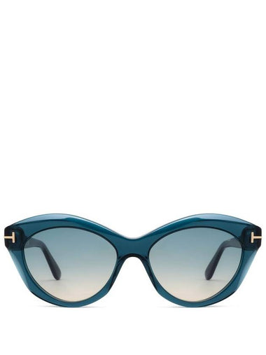 Tom Ford FT1111 Shiny Blue - TOM FORD - BALAAN 1