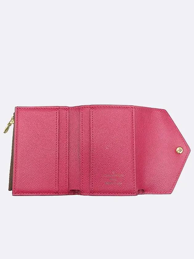 M62932 Fuchsia Color Monogram Canvas Zo Wallet Ring - LOUIS VUITTON - BALAAN 4