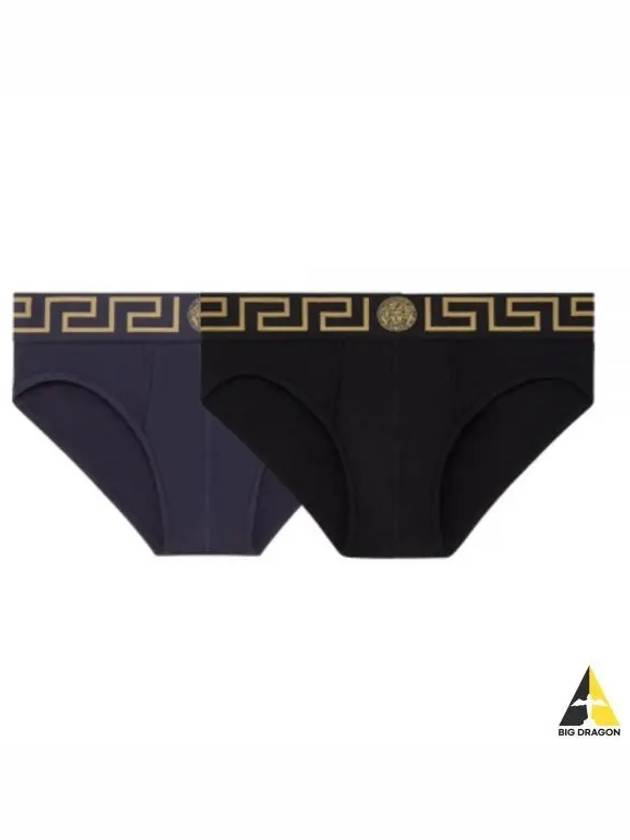 Briefs Underwear Black Navy AU10027 A232741 - VERSACE - BALAAN 1