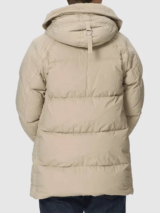 Deck Hood Down Parka Beige - TEN C - BALAAN 5