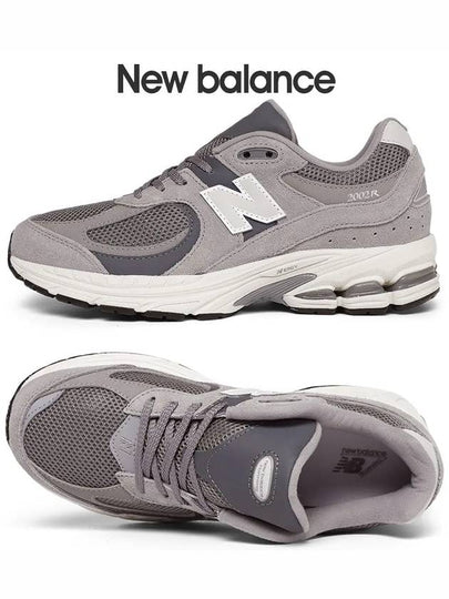 Kids 2002R Low Top Sneakers Steel - NEW BALANCE - BALAAN 2